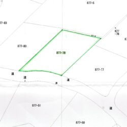 ＜穂高有明＞温泉付売地849㎡