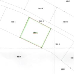 ＜穂高有明＞みはらし地区 売地1127㎡