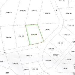 ＜穂高有明＞小岩岳別荘地 売地591㎡ 温泉復旧可