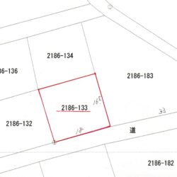 ＜穂高有明＞天満沢学者村 小さな売地302㎡