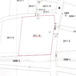 ＜安曇野市＞豊科高家 古家付売地